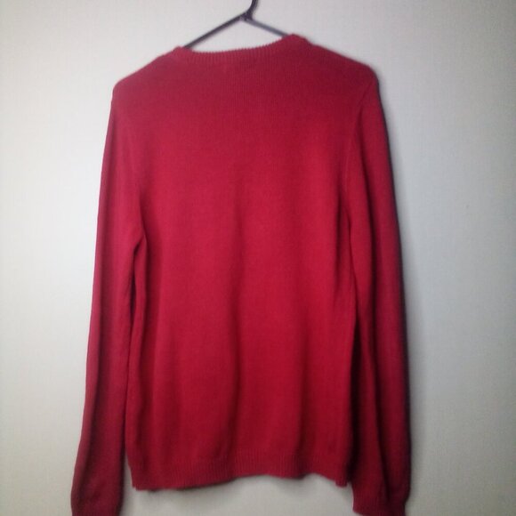 Retro Threads Sweater Christmas Holiday S Women Long Sleeve Tree Stocking - Picture 3 of 15